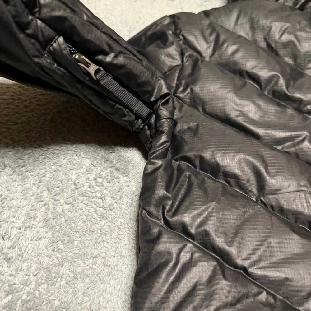 Burton Down Puffer Jacket Womens Small Black Snowboard Ski Coat Hooded - Picture 3 of 10